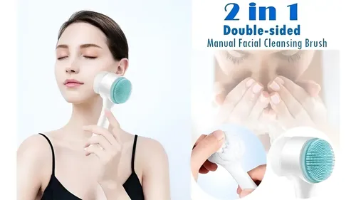 Exfoliante Masajeador Facial Limpieza Cutis Spa 2 En 1 Ofert