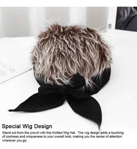 Peluca Artificial, Diadema Divertida, Pelo Corto Para Hombre