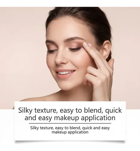 Bolígrafo Zephoco Nude Pink Para Sombra De Ojos, Suave Y Sed