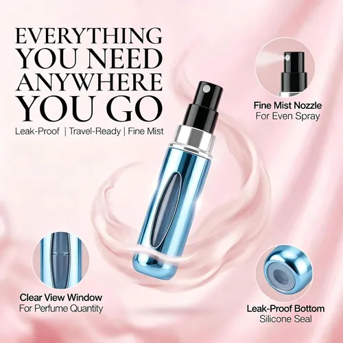 Botella De Perfume Compacta Ligera Para Mujer Salida Diaria
