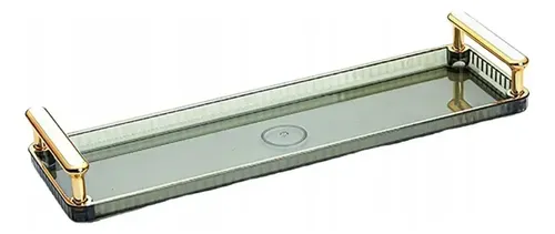 Bandeja De Lujo – Cosméticos – Maquillaje – Joyas – 31x9cm Color Verde Medium