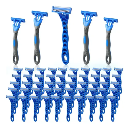 Leriton 50 Pcs; Tres Cuchillas Desechables