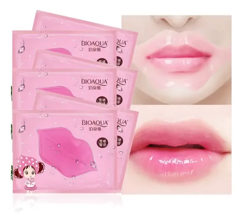 Pack X30 Mascara Mascarilla Para Labios Colageno