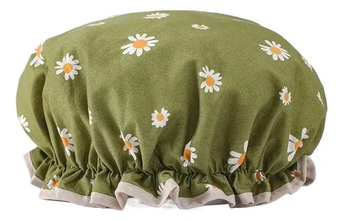 Gorro De Baño Doble Capa Impermeable Reutilizable