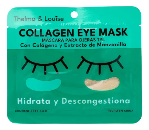 Parches Mascara Para Ojeras Con Colageno Y Oro T&l