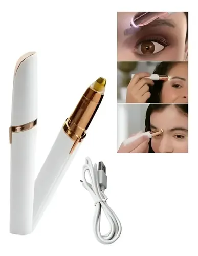 Lapiz Depilador Eléctrico Para Cejas Vello Facial Portátil