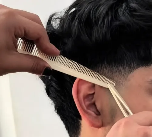 12 Peines De Corte Fino 101 Peluqueria Barberia Para Degrade