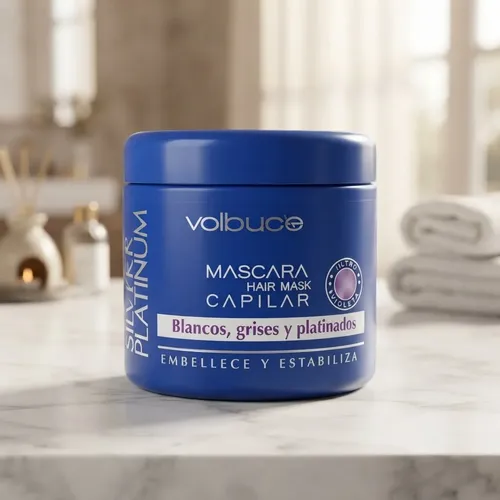 Volbucle Mascara Capilar Silver Platinum X 200 G
