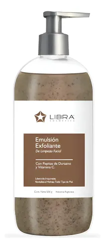 Emulsion Exfoliante Facial Pepitas Durazno X 500gr Libra