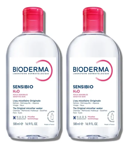 Agua Micelar Bioderma Sensibio H2o 1l Limpieza Facial