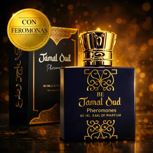 Eau de Parfum Jamal Oud para Hombre de Butterfly Effect con Feromonas, 60 mL