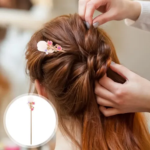 F#j Bata Hanfu Con Pinza For El Pelo China G //