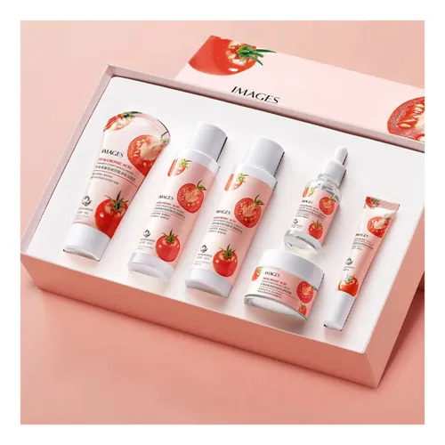 Kit Skincare Images Tomate Y Ácido Hialurónico X6 Productos