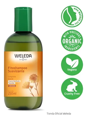 Fitoshampoo Caléndula Cuero Cabelludo Sensible Weleda 250ml