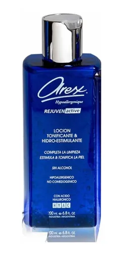 Arex Acido Hialuronico Loción Tonificnante y Hidro-Estimulante Tipo de piel Sensible 200ml