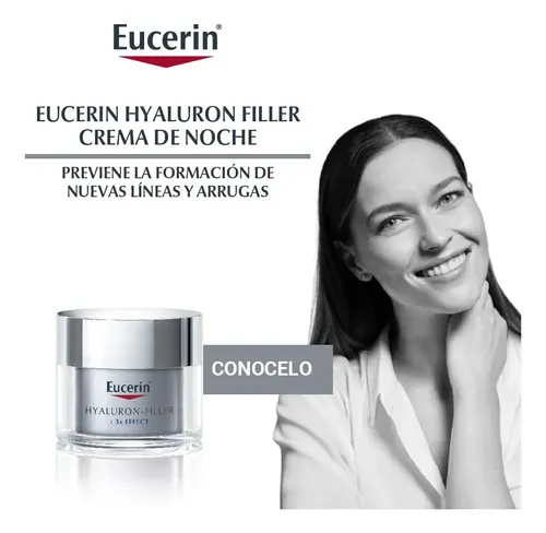 Eucerin Hyaluron Filler 3x Effect Crema Facial De Noche
