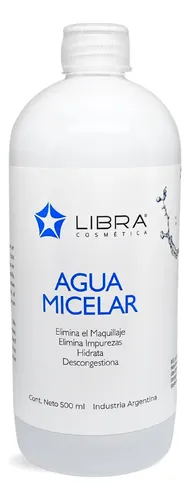 Agua Micelar Facial Descongestiva Todo En Uno 500ml Libra