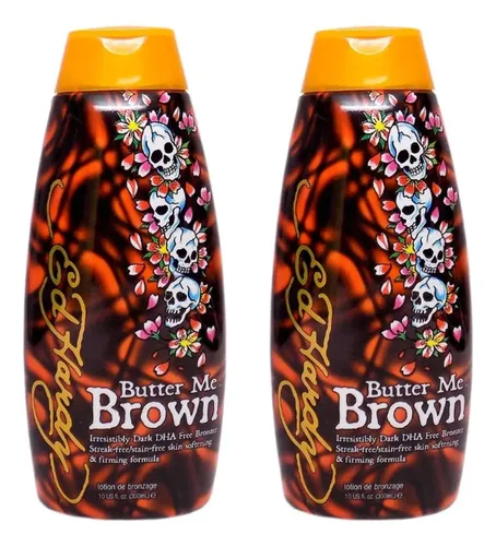 Crema Bronceadora Ed Hardy Butter Me Brown 300 Ml