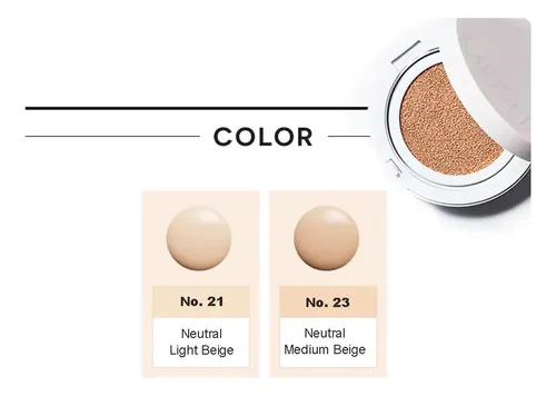 Base de Maquillaje Missha Magic Cushion Cover Lasting Tono 21 con FPS 50 y Acabado Natural