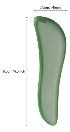 Natural Jade Gua Sha Tools For Face, Neck, Color .