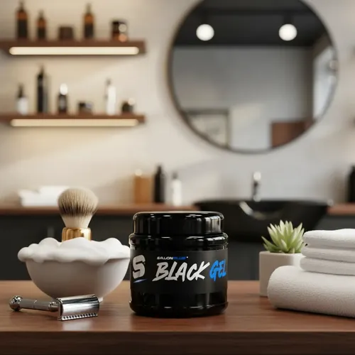 Gel Fijador Matizador Black Saloon Plus Peinados Brillo
