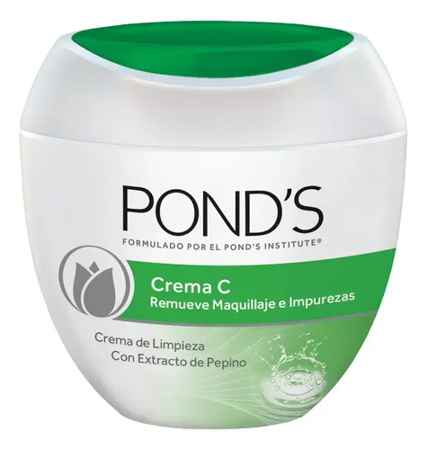 Crema Pond´s C De Limpieza Con Extracto De Pepino X 100 Ml Tipo De Piel Todo Tipo De Piel