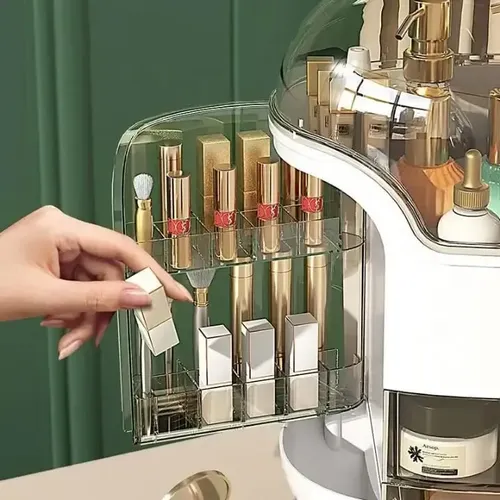 Organizador De Maquillajes Make Up Tocador Capsula