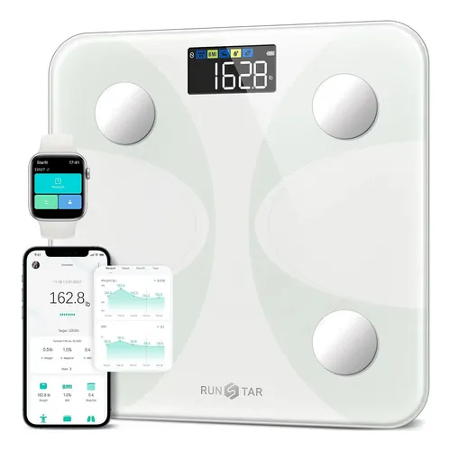 Báscula Inteligente Runstar Para Peso Corporal Y Porcentaje