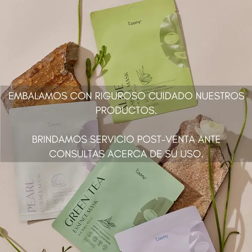 Mascara Facial Coreana Coony Green Tea Humecta Antioxidante