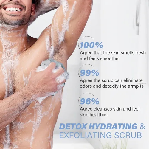 Exfoliante Desintoxicante Para Axilas Ulluxe Con Carbón, 225