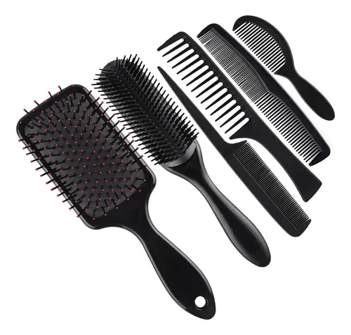 Juego De 6 Cepillos Para El Cabello, Ergonómicos