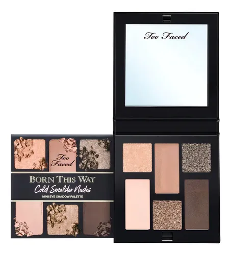 Paleta de Sombras Too Faced Born This Way Cold Smolder Nudes con 6 Tonos