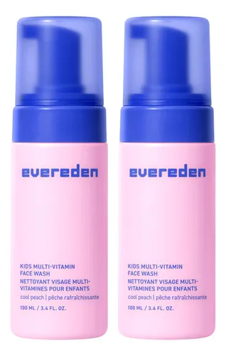 Jabón Facial Evereden Peach, Paquete De 2 Unidades, 100 Ml