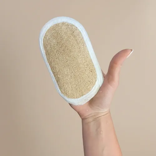 Guante Exfoliante Manopla Chica Esponja Vegetal