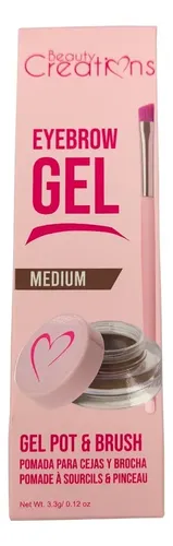 Eyebrow En Gel Dark Brown Beauty Creations Marrón Oscuro