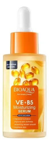 Sérum Bioaqua Ve+ B5 para Acné y Antiarrugas con Vitamina C, 40 mL