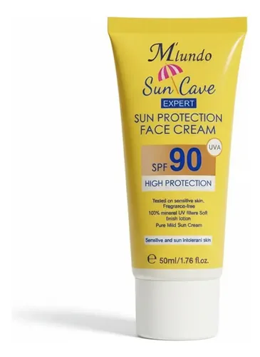Protector Solar Facial 50ml Sun Cave Mundo 90uv