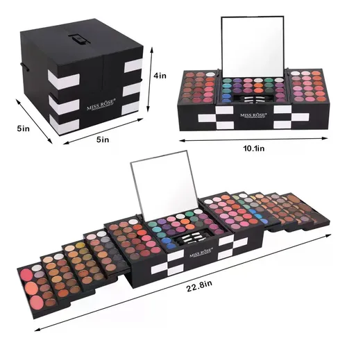 Qe Xt A Kit De Maquilla 142 Color Sombra De Ojos Paleta De