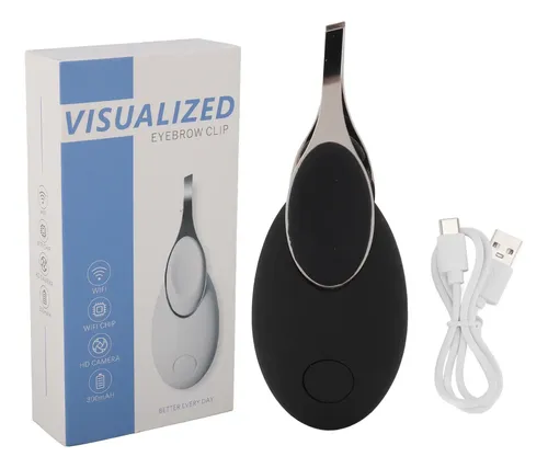 – Pinzas Para Cejas Visualizadas Con Carga Usb Para –