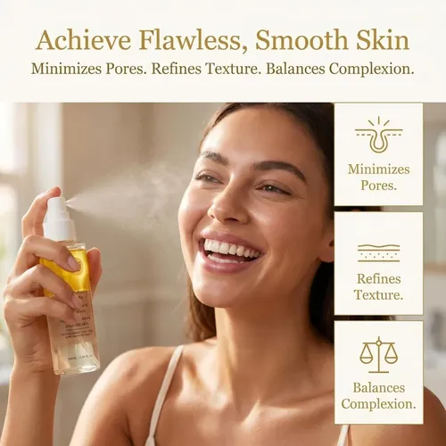 Tónico Lechoso Y Bruma Facial Hidratante-spray Fijador 2pcs