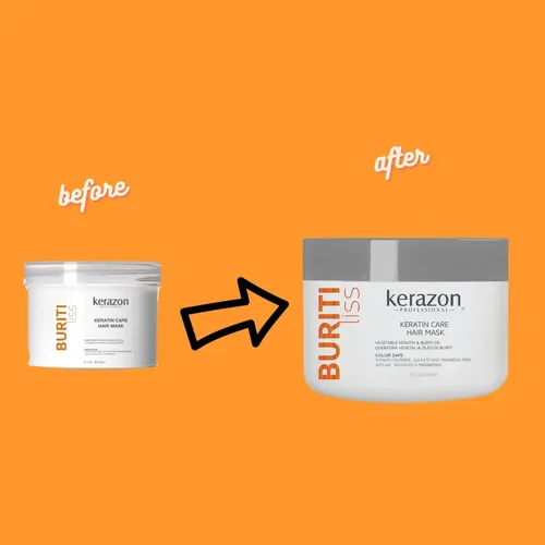 Mascarilla Capilar Kerazon Buriti Liss Keratin Care 236ml