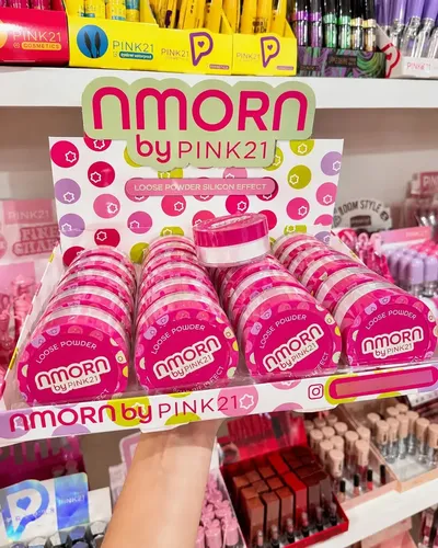 Polvo Suelto Pink21 Nmorn Efecto Silicona Loose Powder.