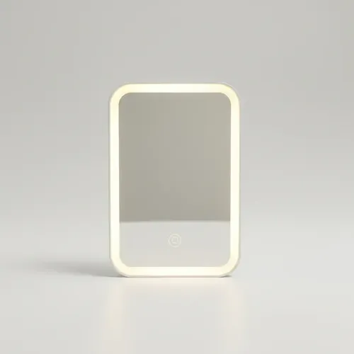 Espejo Con Luz Led Táctil 3 Tonos Ajustable Usb