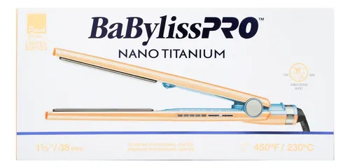 Babyliss Pro Peach Glow Planchita De Pelo 4093 Plancha