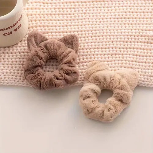 Aa 4 Lindas Cintas Para El Pelo Con Orejas De Gato De Felpa