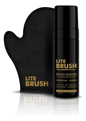 Autobronceante Mousse 150ml + Guante Aplicador Litebrush