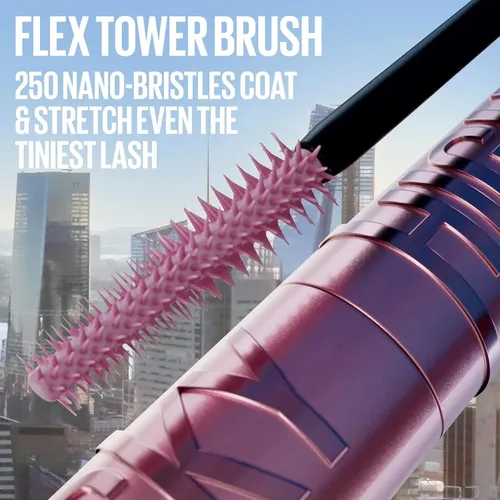 Máscara Maybelline Sky High Con Purpurina, Efecto Diamante,