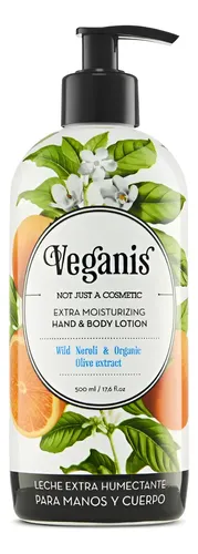 Leche Extra Humectante Veganis Neroli Salvaje Y Oliva X500ml