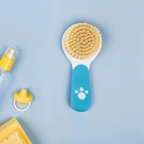 Set De 2 Cepillos Y Peines Para Bebé Cabello Suave