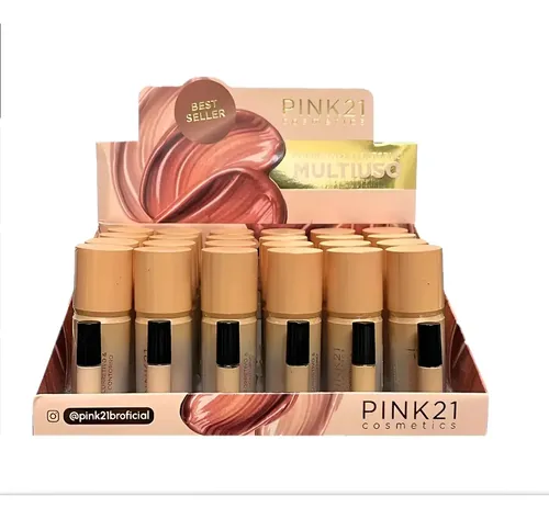 Corrector Y Contorno Liquido P/rostro Maquillaje Profesional